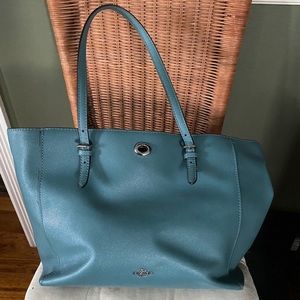 Teal Coach Purse